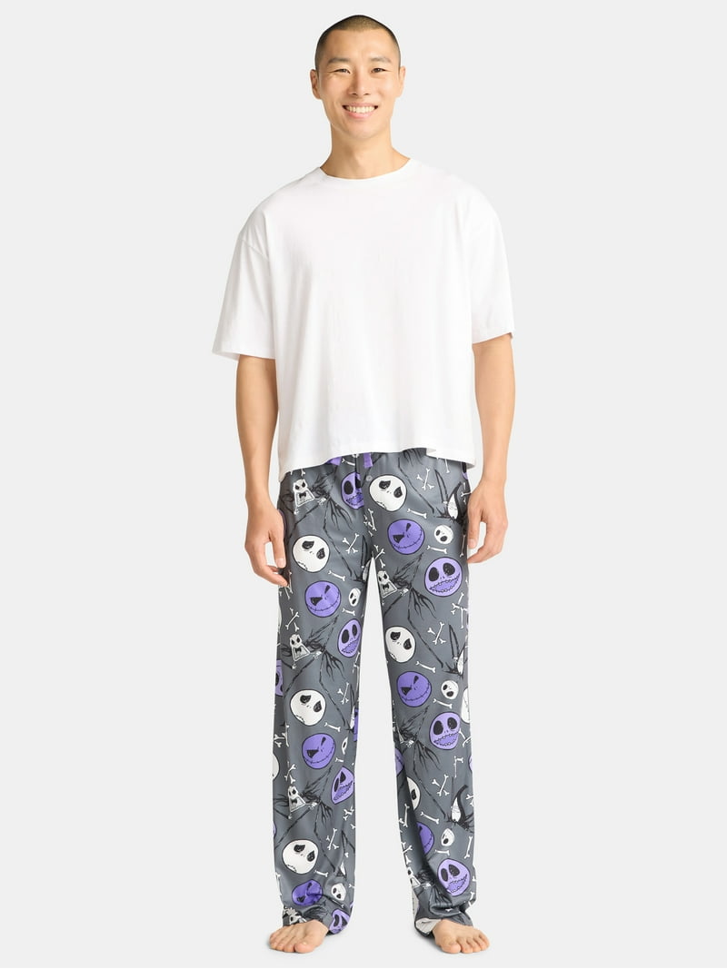 Nightmare Before Christmas Men's & Big Men's Jack Skulls Graphic