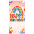thumbnail image 2 of Colorful Theme Happy Birthday Banner Rainbow Design Balloon Decoration for Birthday Party Celebration Event, 2 of 7
