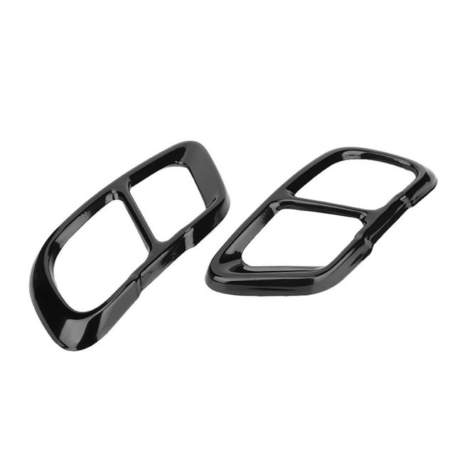Car Exhause Outlet Cover,Tail Pipe Trim Stainless Tail Pipe Trim Rear Exhaust Muffler Trim Leading Edge Technology
