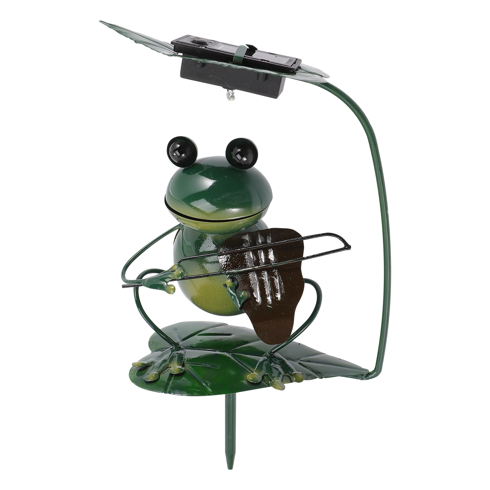 Solar Stake Light Frogs Statue Lawn Lamp Garden Decorative Light Outdoor Lamp