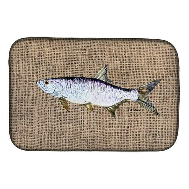 Carolines Treasures 8774DDM Fish - Tarpon Dish Drying Mat