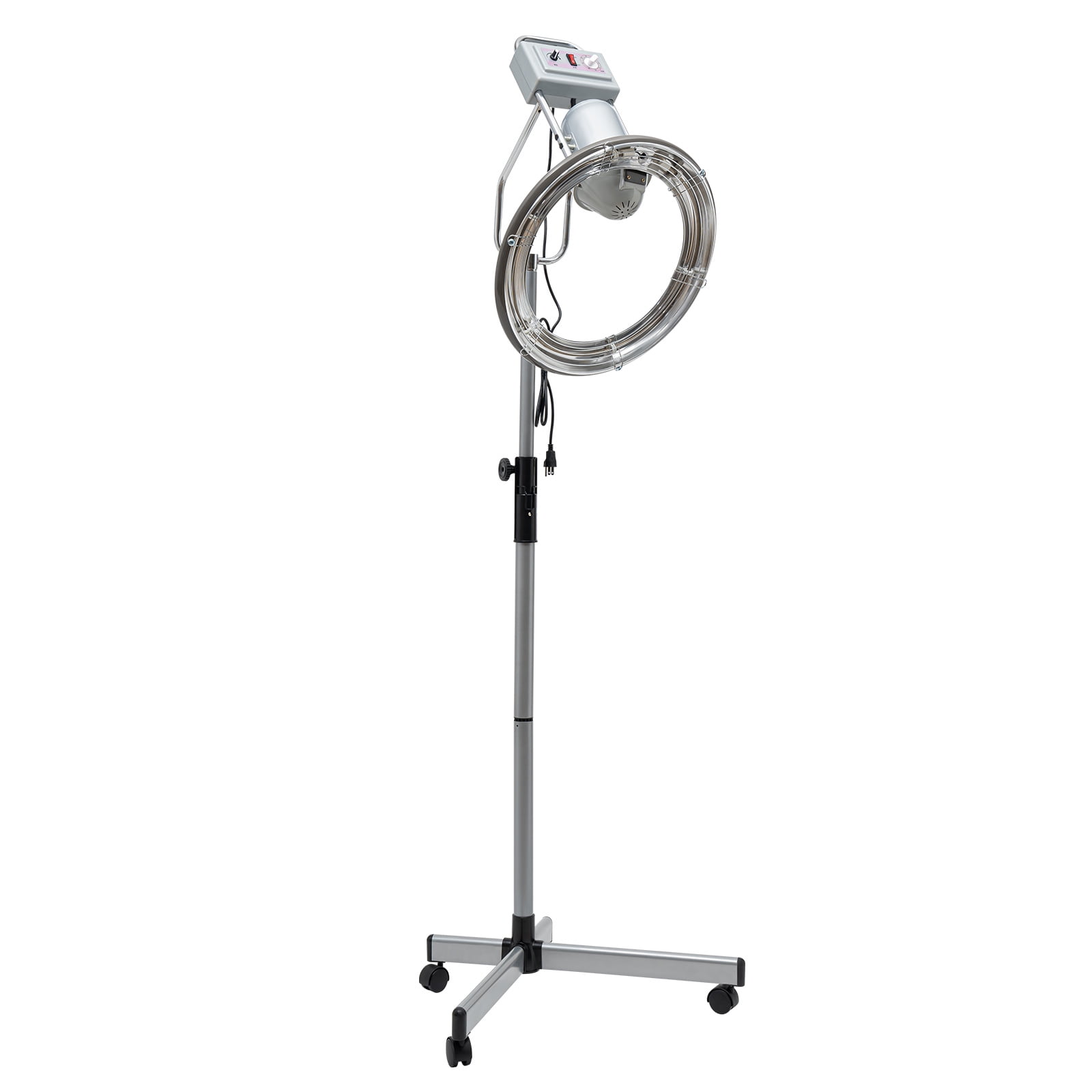 Peakora Adjustable Height Hair Styling Equipment - 360° Rotating Hair Dryer with Timer & Heat Settings for Salon & Home Use