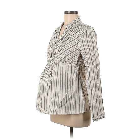 

Pre-Owned Motherhood Women s Size M Maternity Long Sleeve Blouse