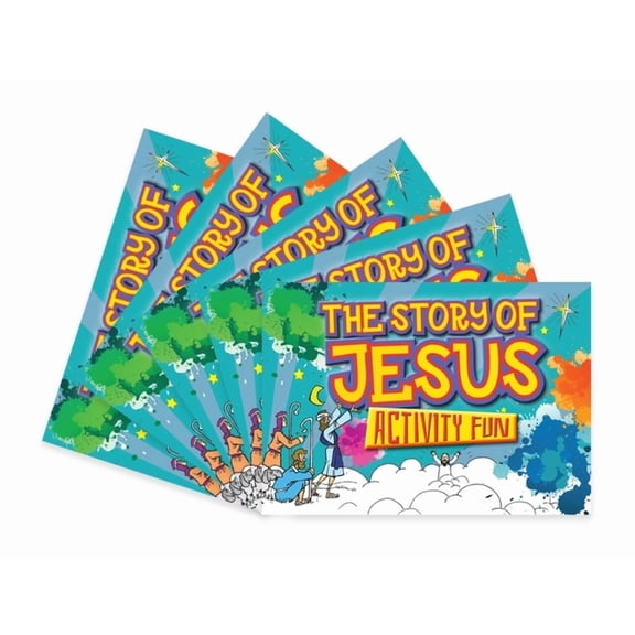 Candle Activity Fun The Story of Jesus Activity Fun: 5 Pack, (Paperback)