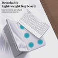 thumbnail image 3 of Funda con teclado MMK para iPad 10.2 de 9.ª, 8.ª y 7.ª generación y Pro 10.5, 3 of 9