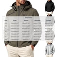 thumbnail image 2 of LEKWK Rain Jacket Men Water Resistant Windproof Lightweight Coat with Hood Breathable Zip Up Casual Activewear for Hiking Outdoor Golf, 2 of 4