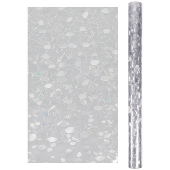Glass Sticker Static Cling Window Film Transparent Stickers Nail Office
