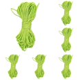 thumbnail image 1 of WUSUOWEI 6PCS Fluorescent Reflective Guyline Camping Paracord,Thin Cord Rope,2MM Reflective,20M,Green Color,Reflective Fluorescent Rope for Tarp Rain,Fly,Tent,Camping,Kite,Surfing, 1 of 1