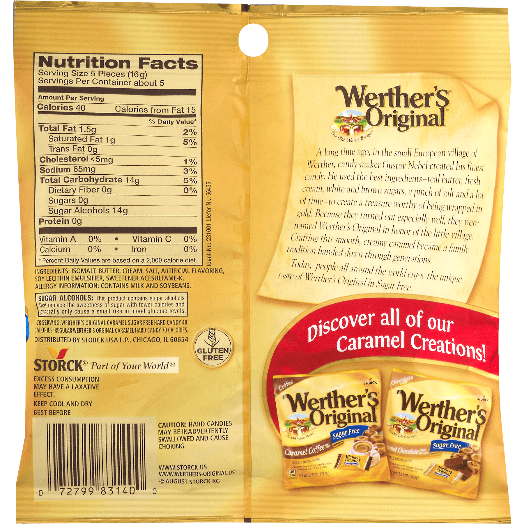 Werther S Original Nutrition Nutrition Ftempo Werther S Original Nutrition Nutrition Ftempo
