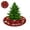 Red6, variant on Christmas Tree Skirt Christmas Tree Collar for Christmas Holiday Decorations Indoor Outdoor Christmas Tree Ornament Christmas Tree Mat(Red4)