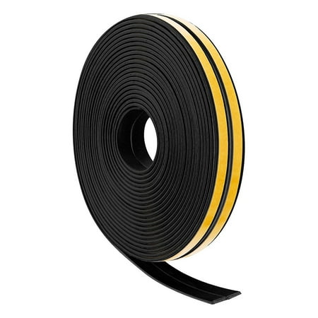 

Gerich Draught Excluder Weather Seal Strip Noise Insulation Door Casement Foam Tape 5 Meter Foam Seal Strip