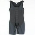 thumbnail image 2 of Men‘s Compression Bodysuit Shapewear Shirt Girdle for Tummy Control Bodybuilding Shaper Fajas Para Hombre, 2 of 6