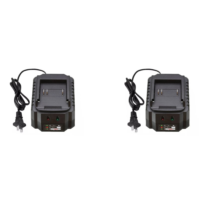2X Battery Charger 18V 21V Battery Charger Replacement for Battery