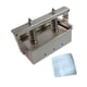 thumbnail image 5 of Prensa Prensa Herramienta Rectángulo de Acero Inoxidable Rollo de Cerdo, Manual, Caja de Herramientas para Jamón S, 5 of 9