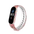thumbnail image 2 of Correa de repuesto compatible con Xiaomi Mi Band 5 Banda de repuesto de silicona floral transpirable, 2 of 8