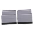 thumbnail image 4 of WRISTBIQUE Furniture Lifter Furniture Risers Grey 4Pcs, 4 of 8