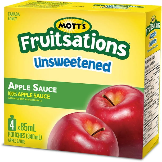 Mott’s Fruitsations Sauce aux pommes non sucrée