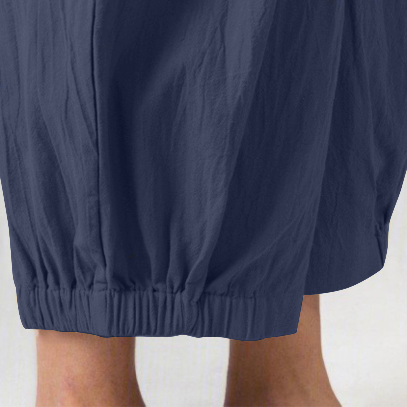 Clearance LYXSSBYX Womens Capri Pants with Pockets Plus Size Women ...