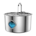 thumbnail image 2 of Vetiflow Dog Bowl, Dog Fresh Water Fountain, 3.2L Stainless Steel Pet Fountain Water Bowl with Four-Layer Filtration, Large Capacity Drinking for Dogs & Cats (1 Water Bowl), 2 of 9