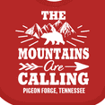 thumbnail image 4 of Inktastic Pigeon Forge Tennessee the Mountains Are Calling Boys or Girls Baby Bib, 4 of 4