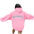 thumbnail image 2 of Los Angeles Hoodie 2025 Y2K Graphic Hoodies with Pockets Streetwear Hooded Sweatshirt Hoodie Women Pullover, 2 of 8