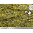 thumbnail image 3 of Soimoi Yellow Heavy Canvas Fabric Leopard & Wild Animal Skin Print Fabric by The Yard 58 Inch Wide, 3 of 3