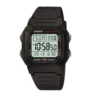 Casio Adult Men's Classic Digital Sport Watch with Resin Band W800H-1AV
