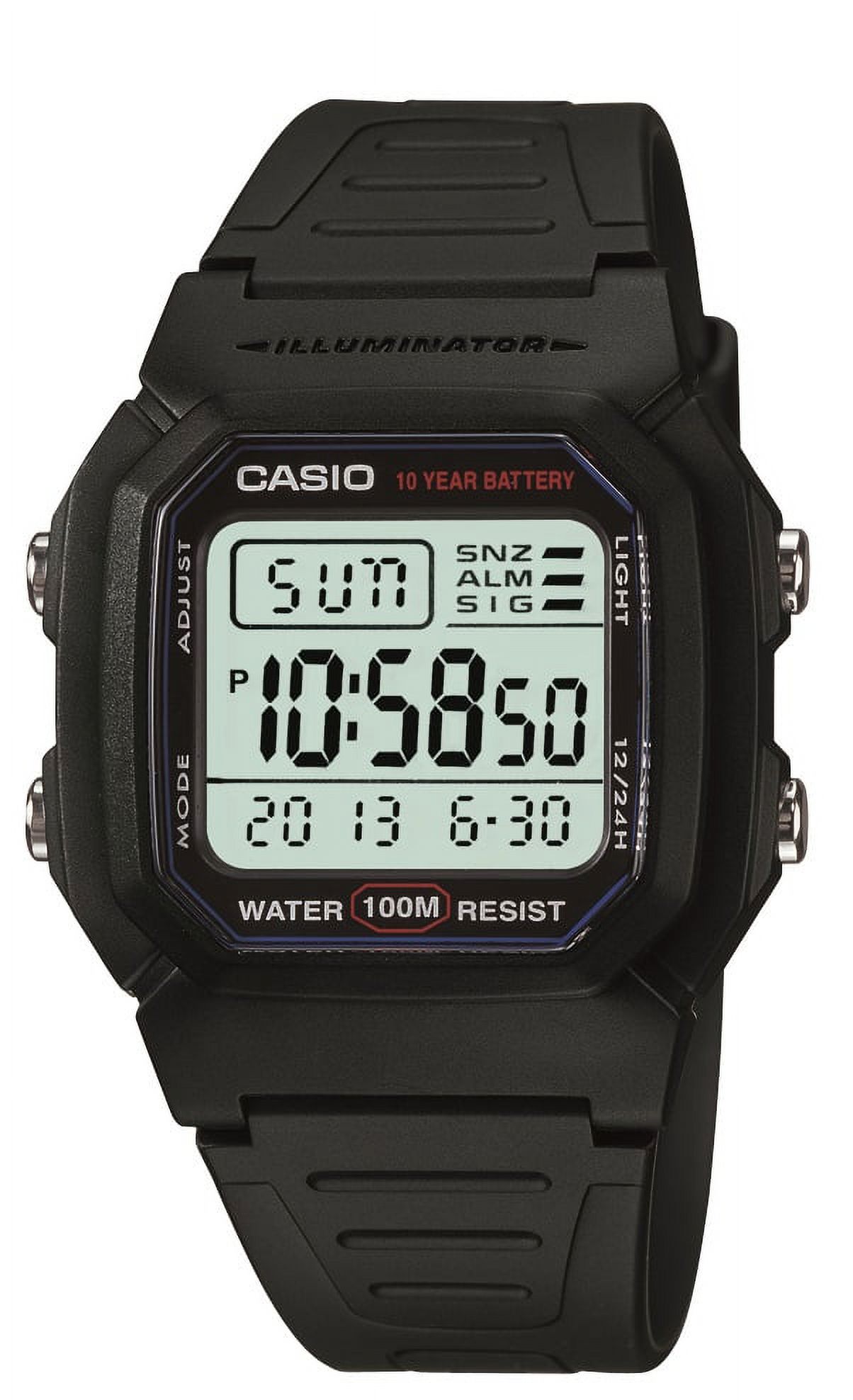 Casio Men's W800H-1AV Classic Digital Sport Watch photo 1