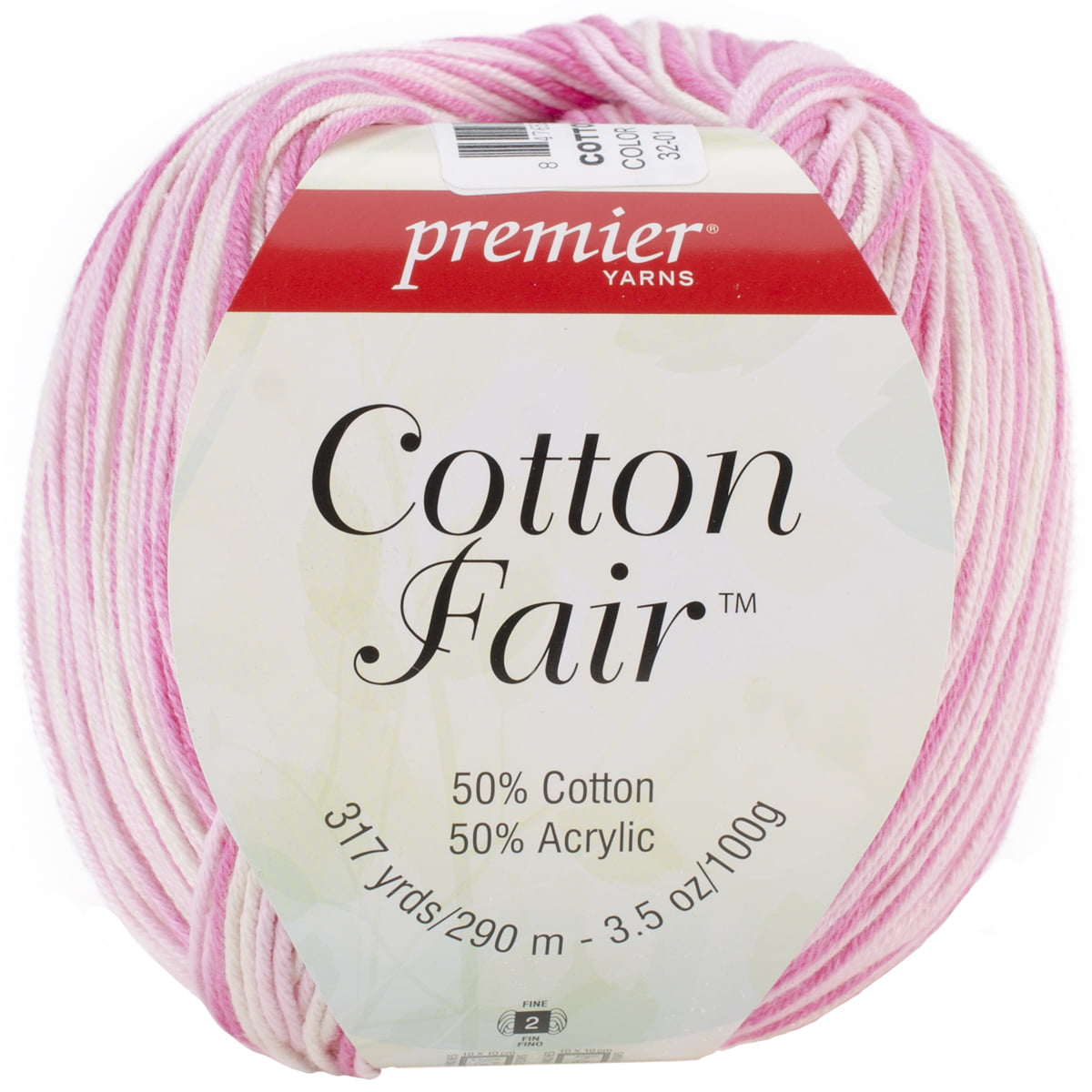 Premier Yarns Cotton Fair Solid Yarn-Cream, 1 count - Ralphs