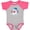 Heather and Hot Pink, variant on Inktastic Holiday Snowman Boys or Girls Baby Bodysuit
