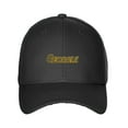 thumbnail image 2 of Daxton USA States Classic Structured Golf Dad Hat Cap, Black Hat Georgia, 2 of 4