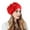 Red, variant on BKQCNKM Head Turbans for Women, Cancer Headwear for Women, Beanie for Women, Pre Tied Head Scarf for Women, Beige One Size