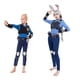 thumbnail image 2 of Disfraz de Judy para adultos y niños, uniforme de policía, sudadera con capucha, traje de carnaval de Halloween para niñas y niños, 2022, 2 of 5