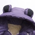 thumbnail image 6 of Lmnyox Hooded Puffer Jackets for Toddler Kids Cute Winter Fleece Lined Quilted Coats Warm Zipper Up Jackets with Pockets, 6 of 9