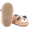 thumbnail image 4 of Toddler Boys Slippers Cartoon Cute Animals Plush Warm Home Shoes, 4 of 5
