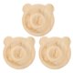 thumbnail image 1 of Bandeja de madera para exhibición de pulseras, plato decorativo con forma de oso, soporte para joyería de escritorio, para anillos, pendientes, 3 uds., 1 of 5