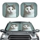thumbnail image 2 of Fotbe Funny Cat Juego de 2 Piezas de Parasoles para Parabrisas | Bloqueador Solar para Auto | Accesorios Plegables para Protección Solar Interior-Large, 2 of 6