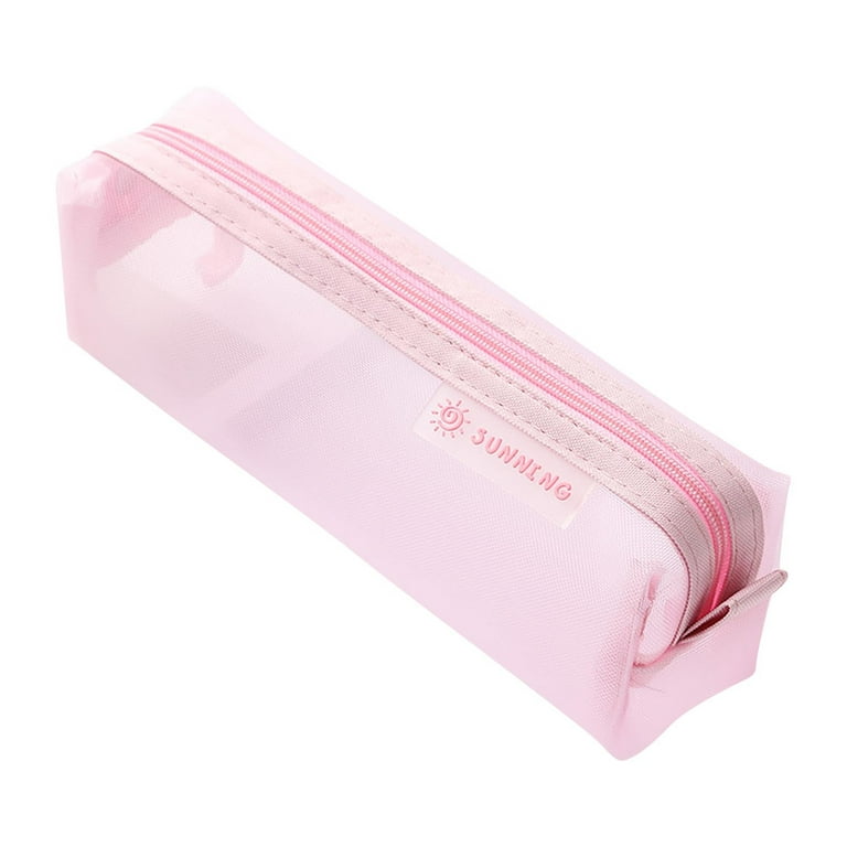 Wholesale Transparent Mesh Pencil Case Large Capacity Pen Bags Cute Storage  Pencil Bag For Student School Supplies Stationery From Esw_home, $0.69