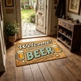 thumbnail image 2 of EGNMCR Bathroom Rugs, Rugs for Living Room, Area Rug, Bath Mat Basketball Themed Entrance Doormat Entry anti slip pad, 2 of 5