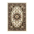thumbnail image 1 of Edinberg Traditional Floral Indoor Area Rug by Blue Nile Mills, 2' x 3', Ivory-Red, 1 of 3
