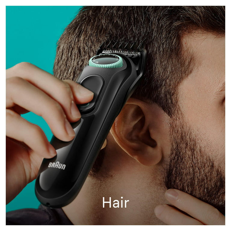 boliger industrialisere munching Braun Series 3 3470 All-in-One 7-in-1 Grooming Kit with Beard Trimmer for  Men - Walmart.com