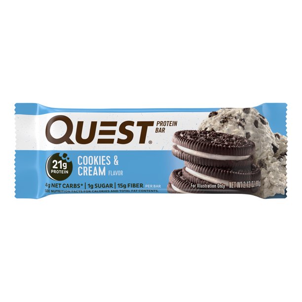 protein bar cookies & cream