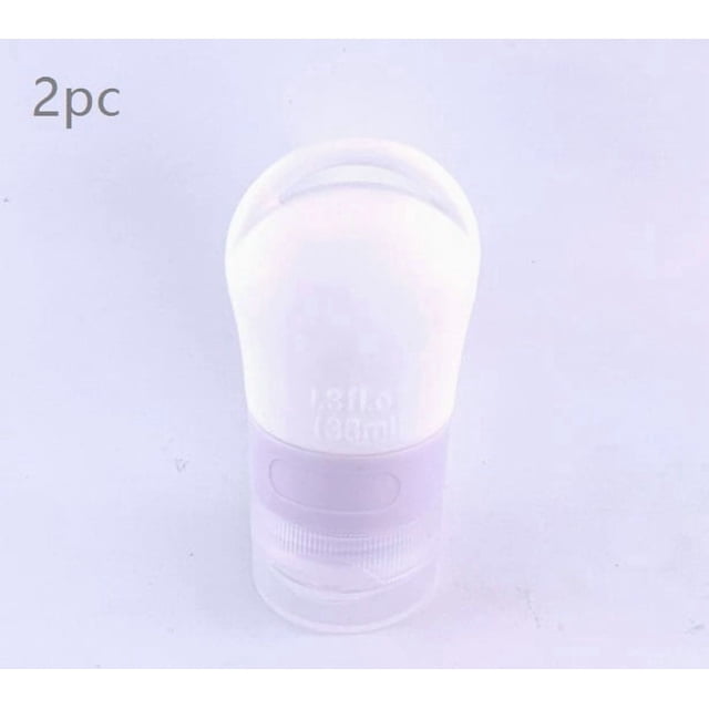 Botella de almacenamiento portátil con orificio colgante for colgar botellas recargables de desinfectante de manos de silicona