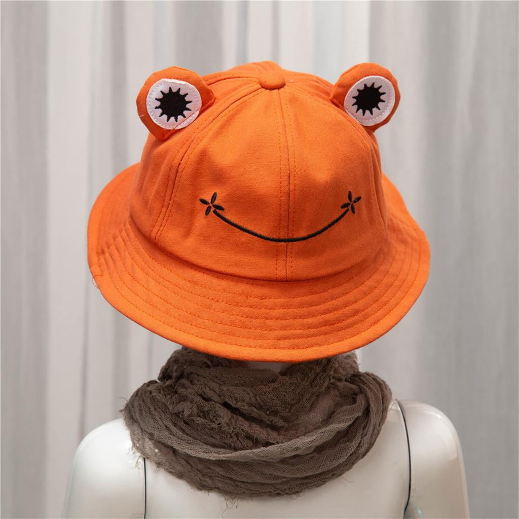Frog Bucket Hat for Kids Adult,Summer 