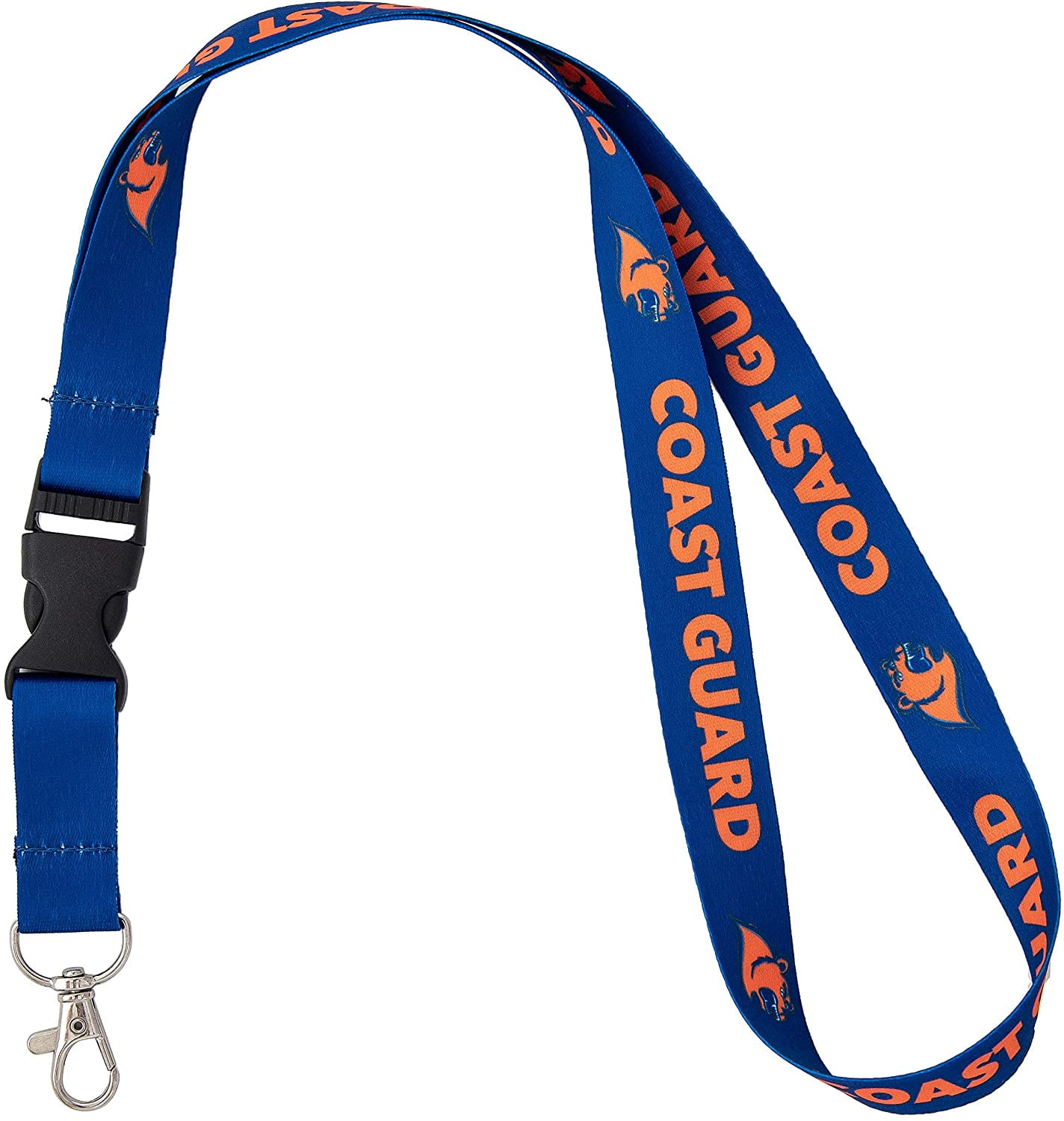 Desert Cactus University Of Maine Lanyard - UMaine Black Bears ID Badge Holder With Pouch, Breakaway Buckle, Dark Blue