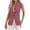 Purple, variant on MIASHUI Women's Fashion Solid Color Button Sleeveless Cardigan Jacket Crew Neck Lightweight Summer Coat Purple,S