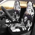 thumbnail image 3 of Car Seat Covers Set of 2, Jujutsu Kaisen Gojo Satoru Seat Protector Cover Universal Front Vehicle For Truck Van SUV, 3 of 8