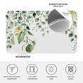 thumbnail image 4 of Watercolor Eucalyptus Doormat Outdoor Entrance 16"x24", Sage Green Aesthetic&nbsp;Floral Plant Absorb Moisture Dirt Door Mats, Non-Slip Rubber Backing Floor Mats Indoor, Low-Profile Front Door Rugs, 4 of 9