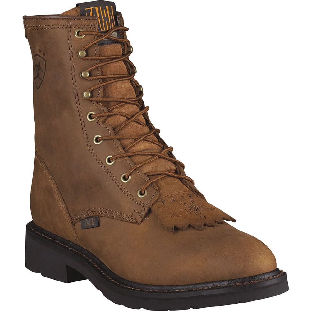 10002418 Ariat Men's Cascade Work Boots Aged Bark