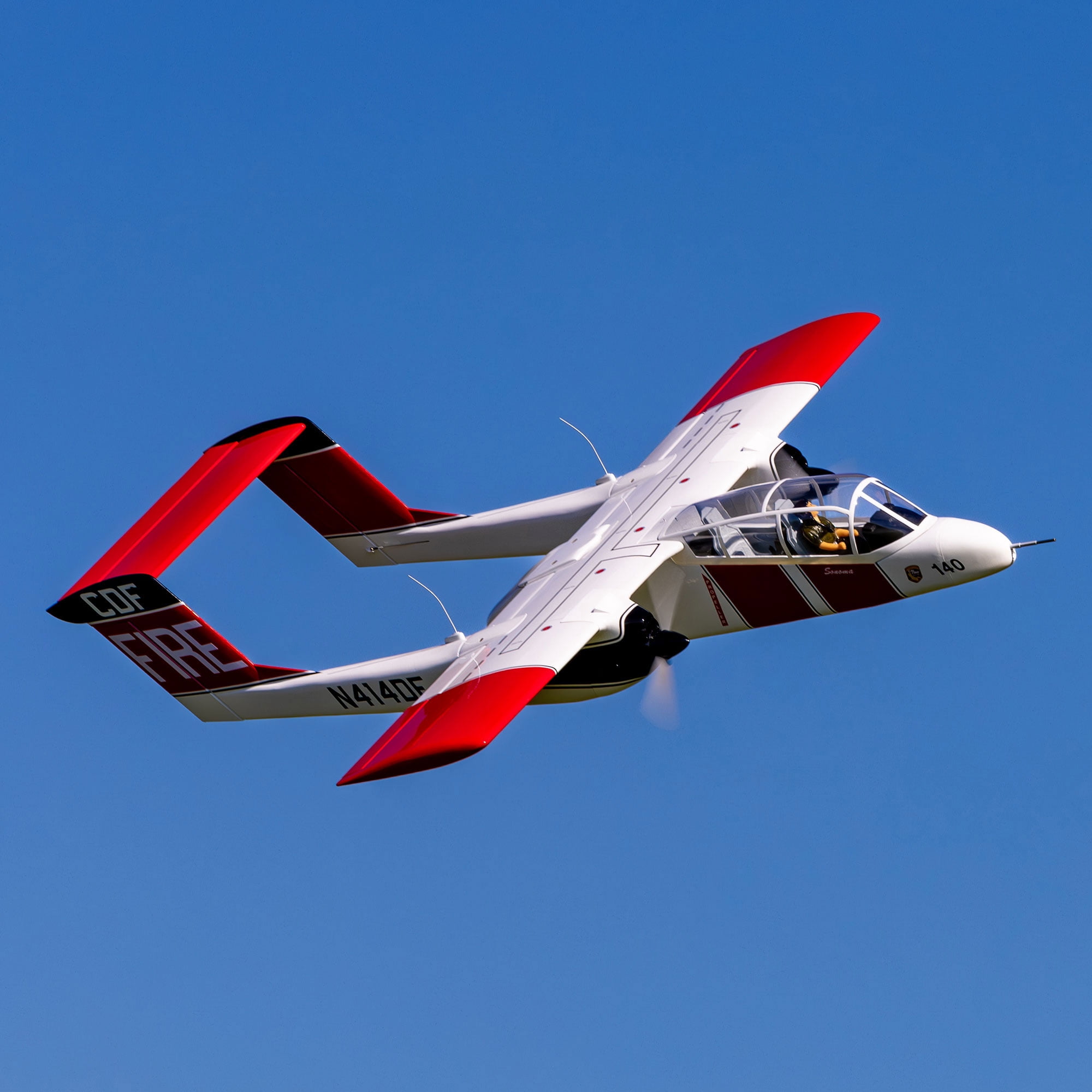 Hangar 9 RC Airplane OV-10 Bronco 20cc ARF HAN5055 RC Warbird Airplanes